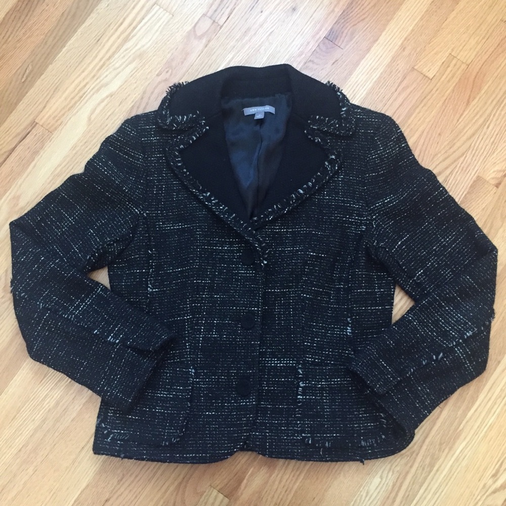 Ann Taylor tweed jacket